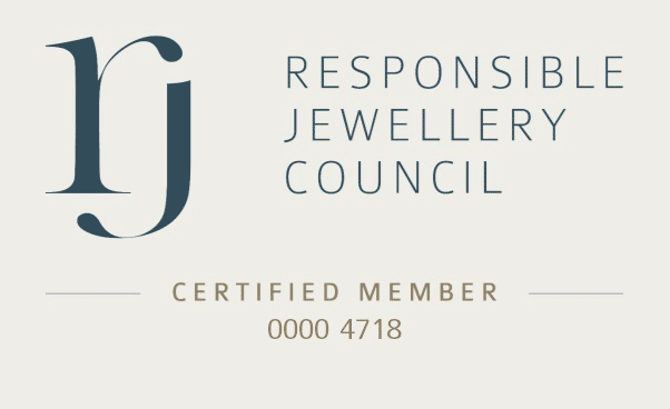 Certificato Responsible Jewellery Council, membro 0000 4718