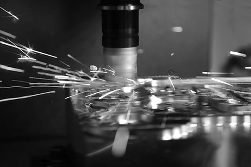 Lavorazione meccanica di un componente